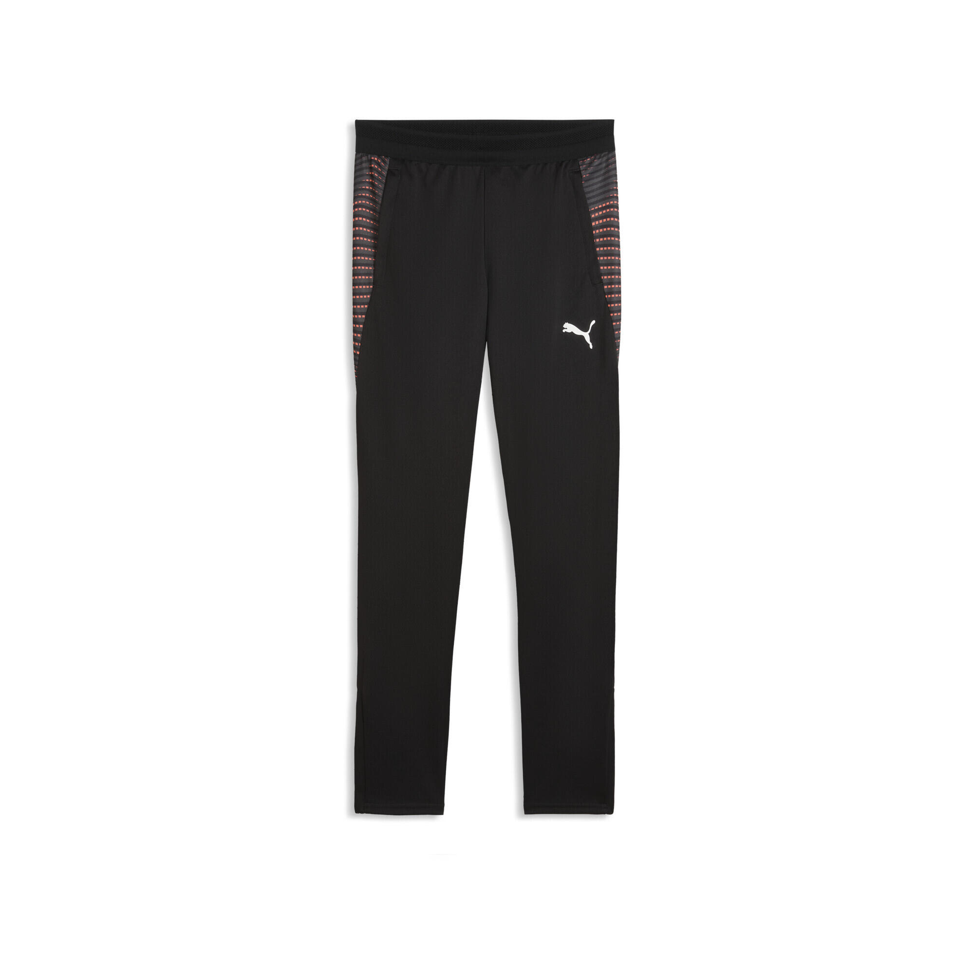 Pantalon copii talie elastică Individualfinal, negru PUMA