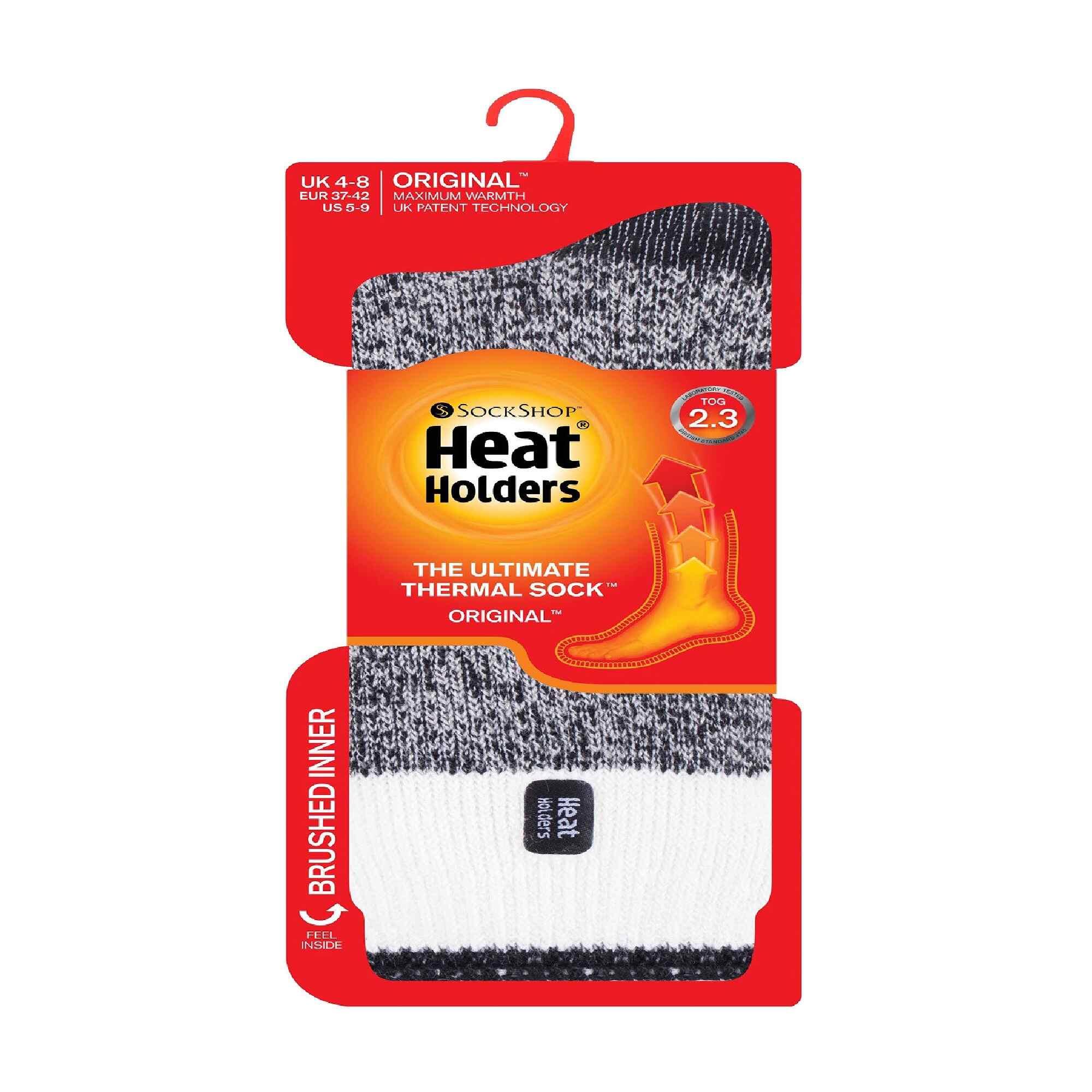 Heat Holders - 1 Paire Chaussettes Thermiques Femmes pour L'Hiver 2/6