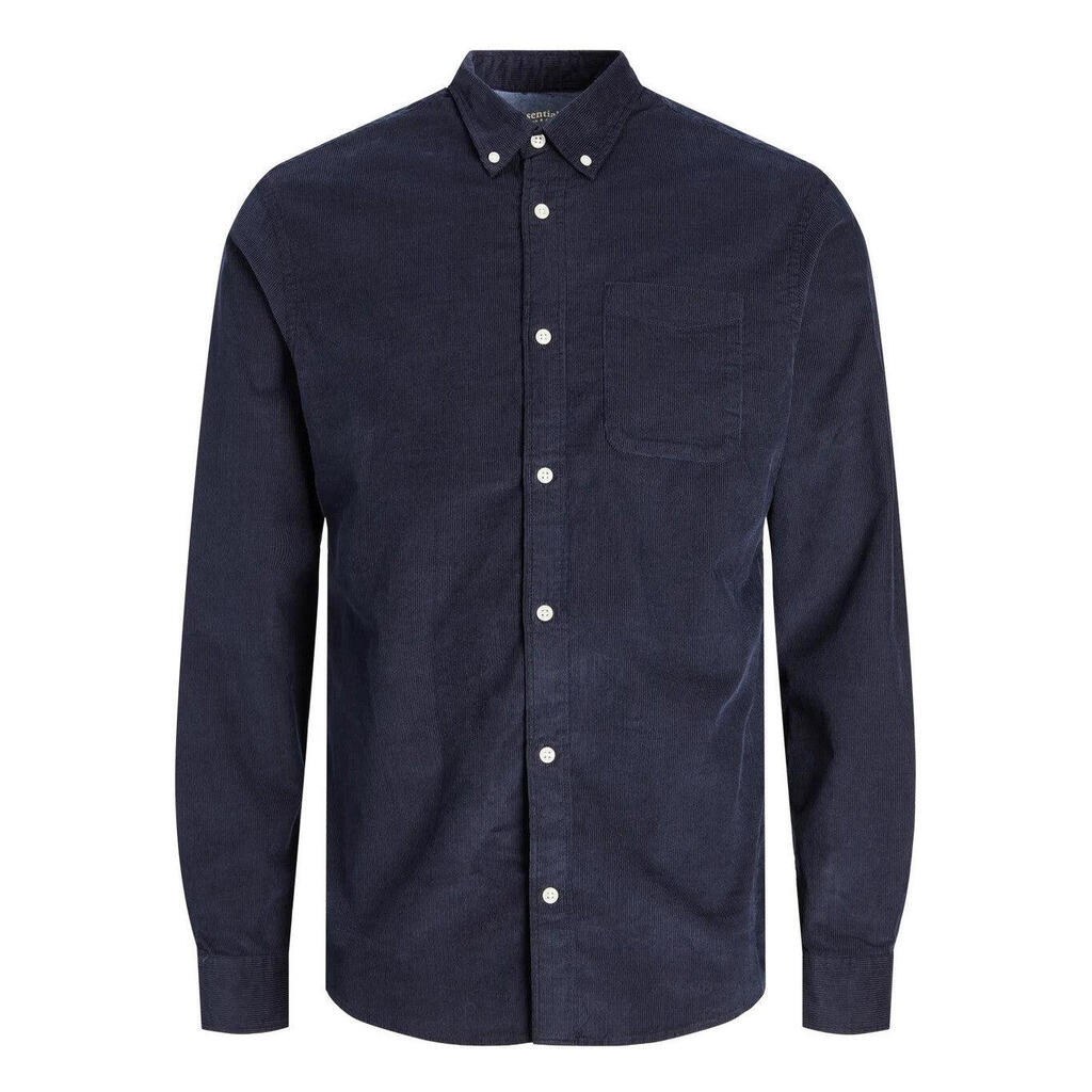Jack &amp; Jones Classic Cord LS navy blazer shirt