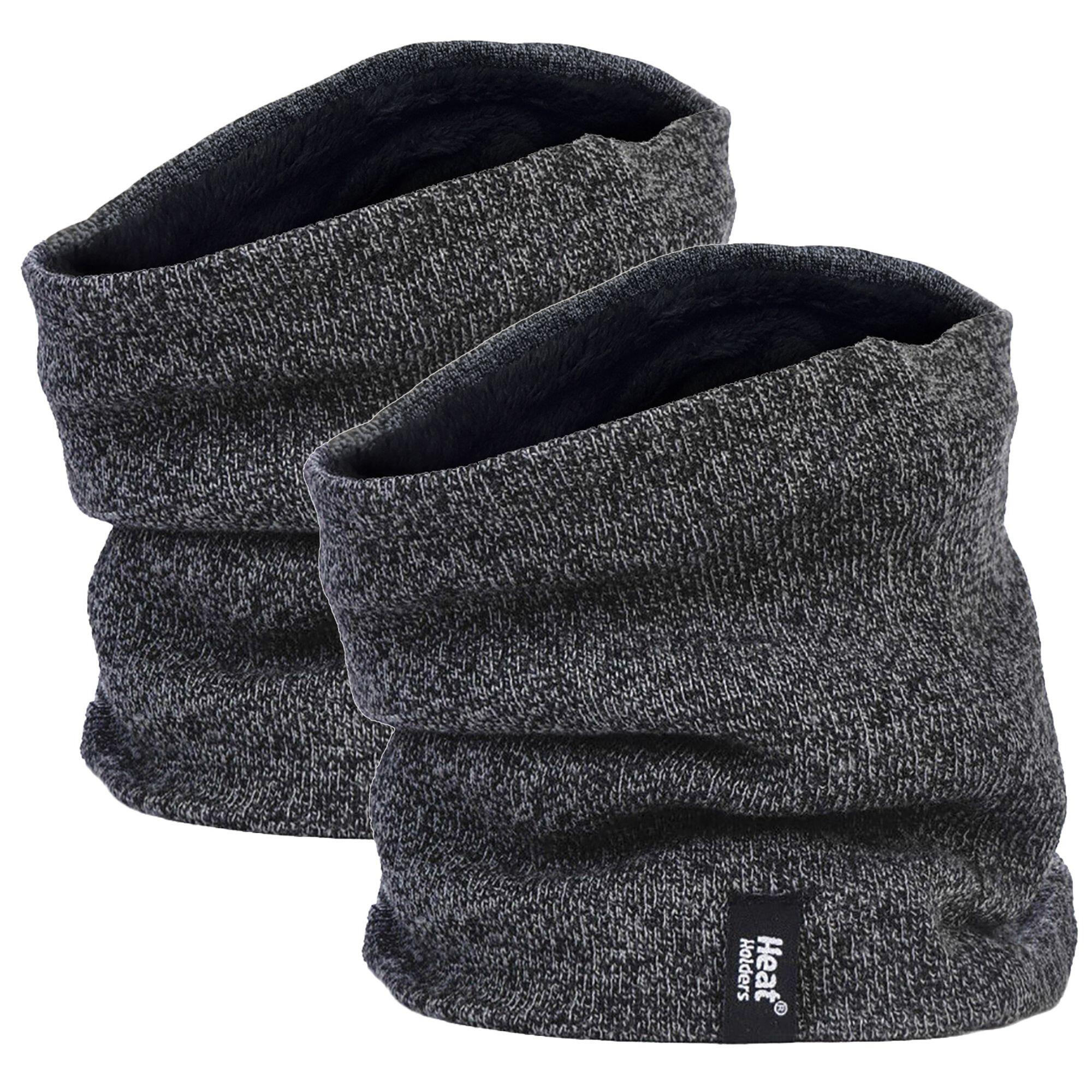 HEAT HOLDERS 2 Pack Mens Thermal Winter Neck Warmer