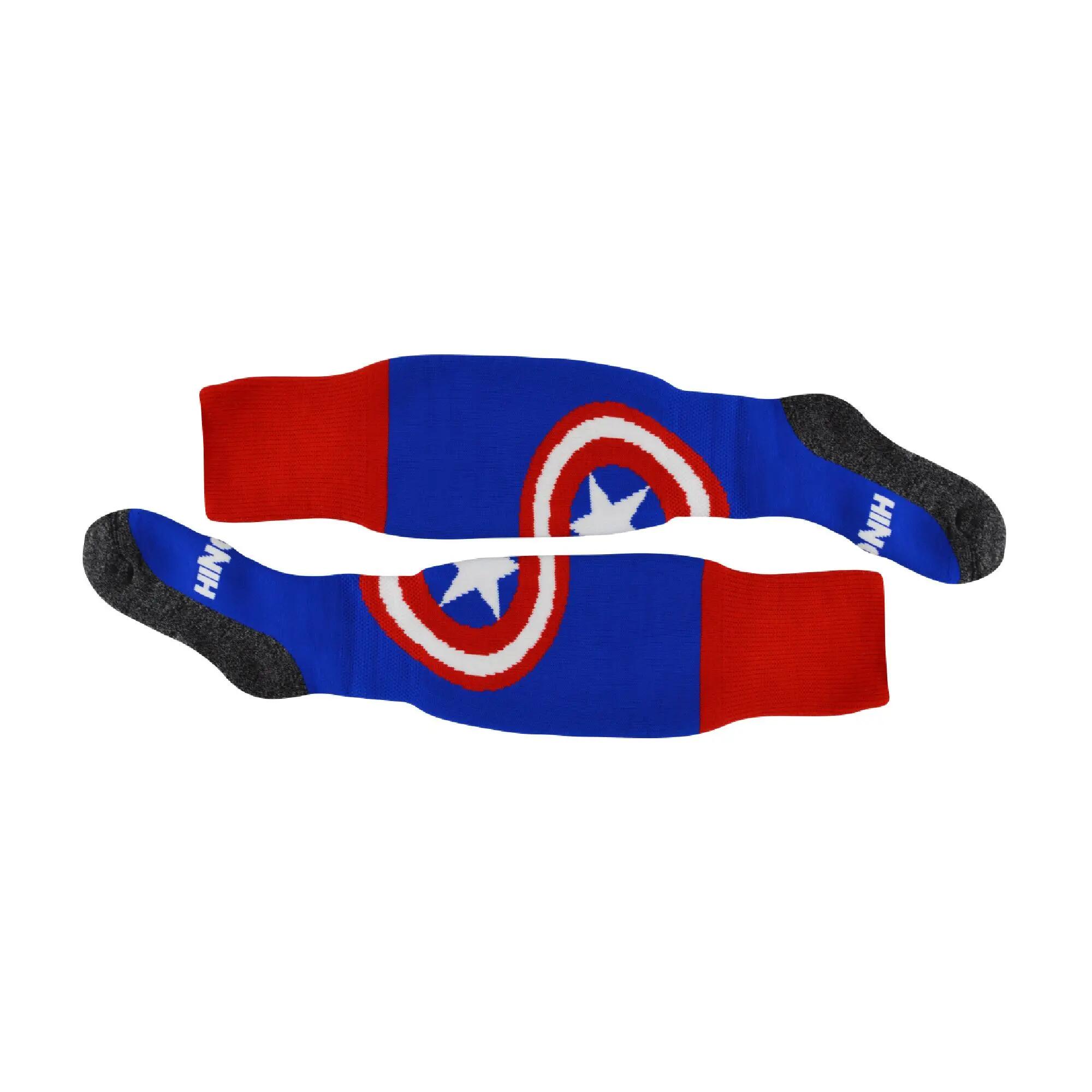 Hingly - Capitan America Calzini sportivi lunghi per hockey 2/5