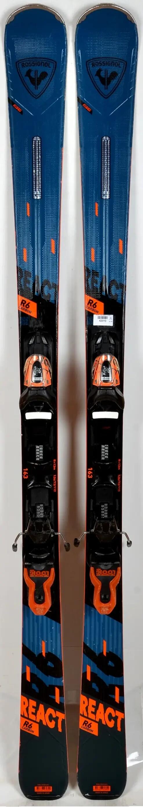 REONDITIONNE - Skis Rossignol REACT R6 CARBON - CORRECT 1/1