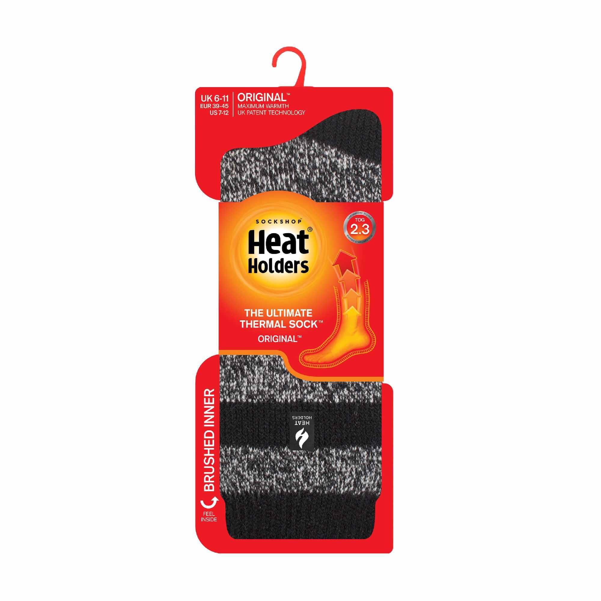 Heat Holders - Homme Chaussettes Thermiques Hiver | Epaisses Chaussettes Polaire 2/6