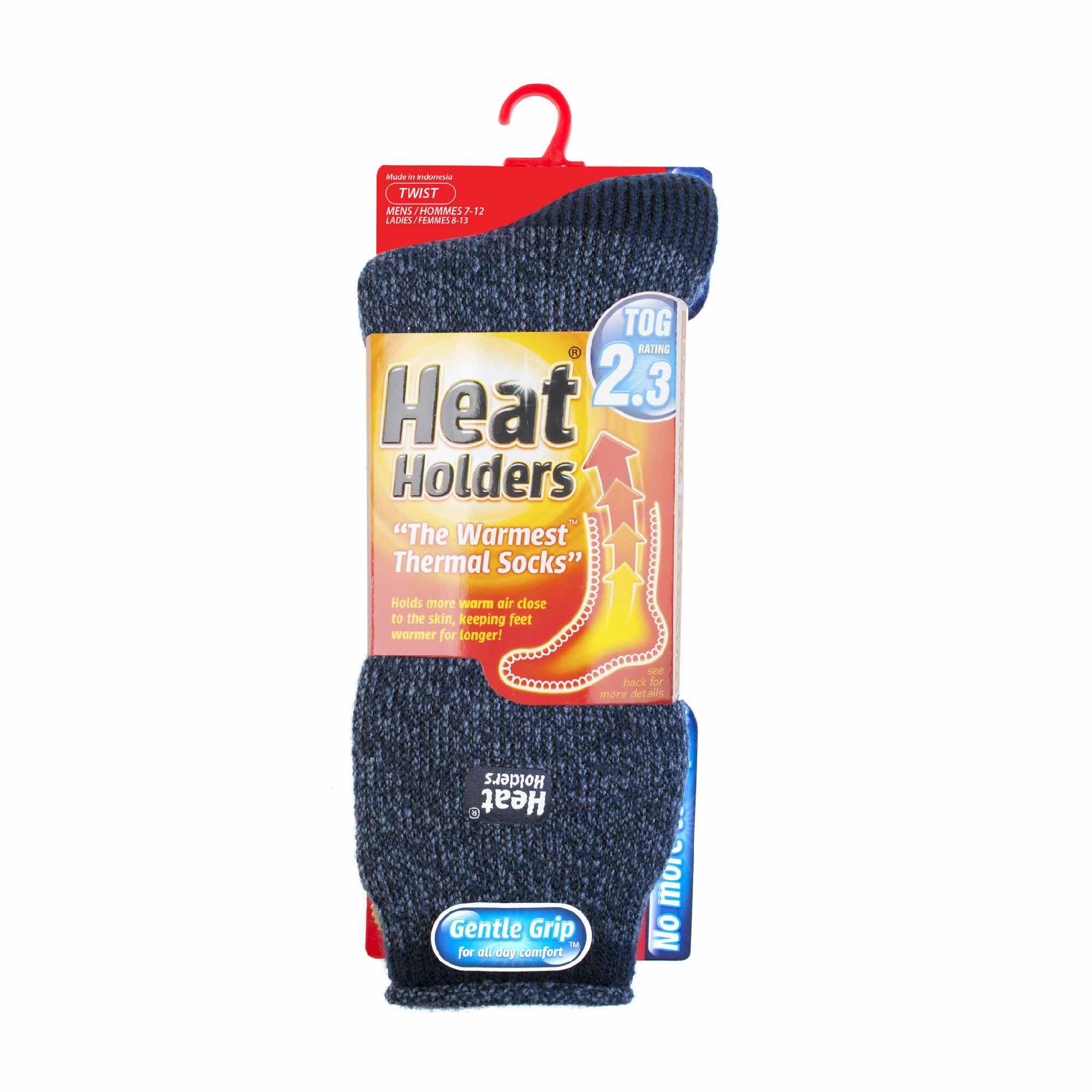 Heat Holders - 1 Paire Chaussettes Thermiques Hommes 2/6