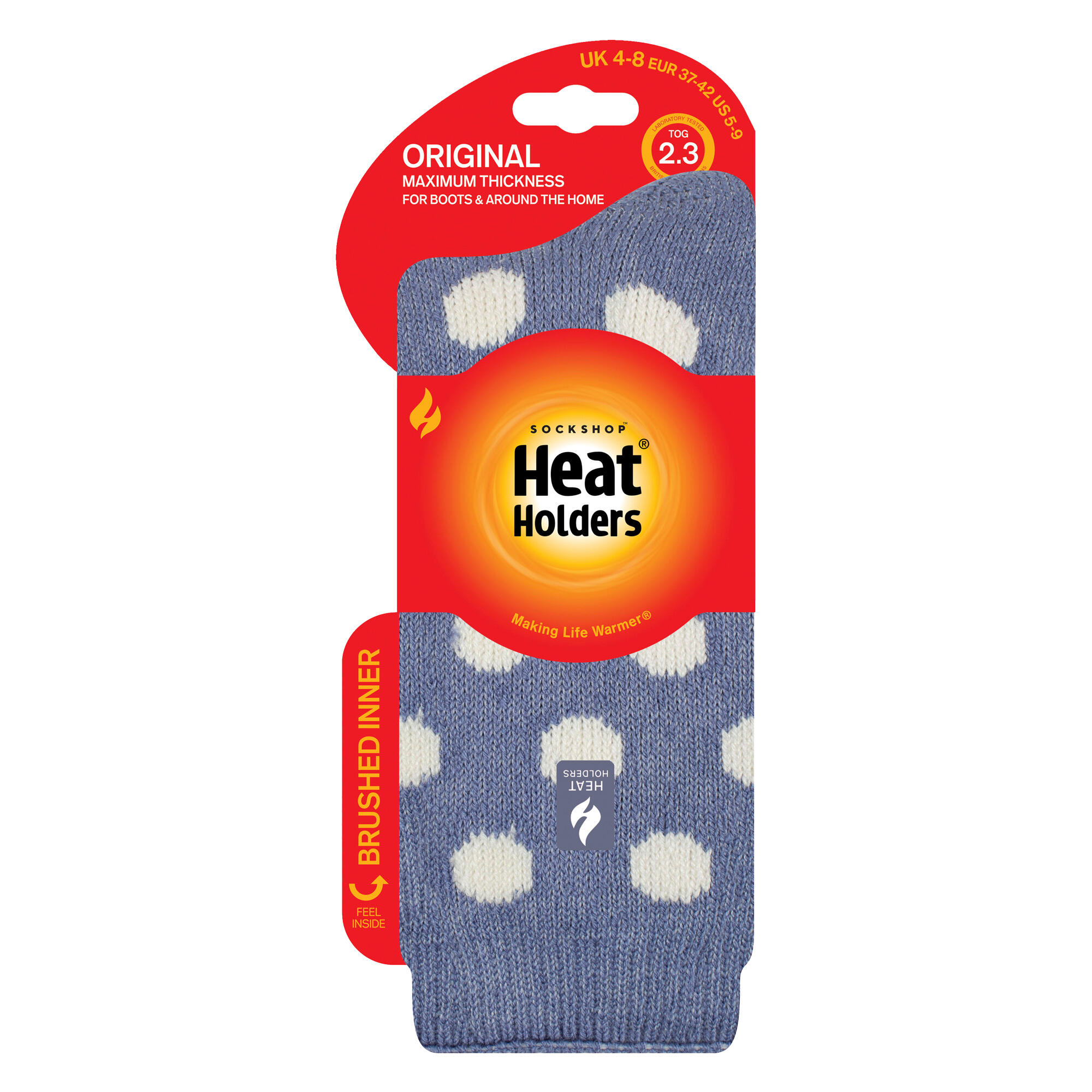 Ladies Jacquard Thermal Socks for Winter 2/4