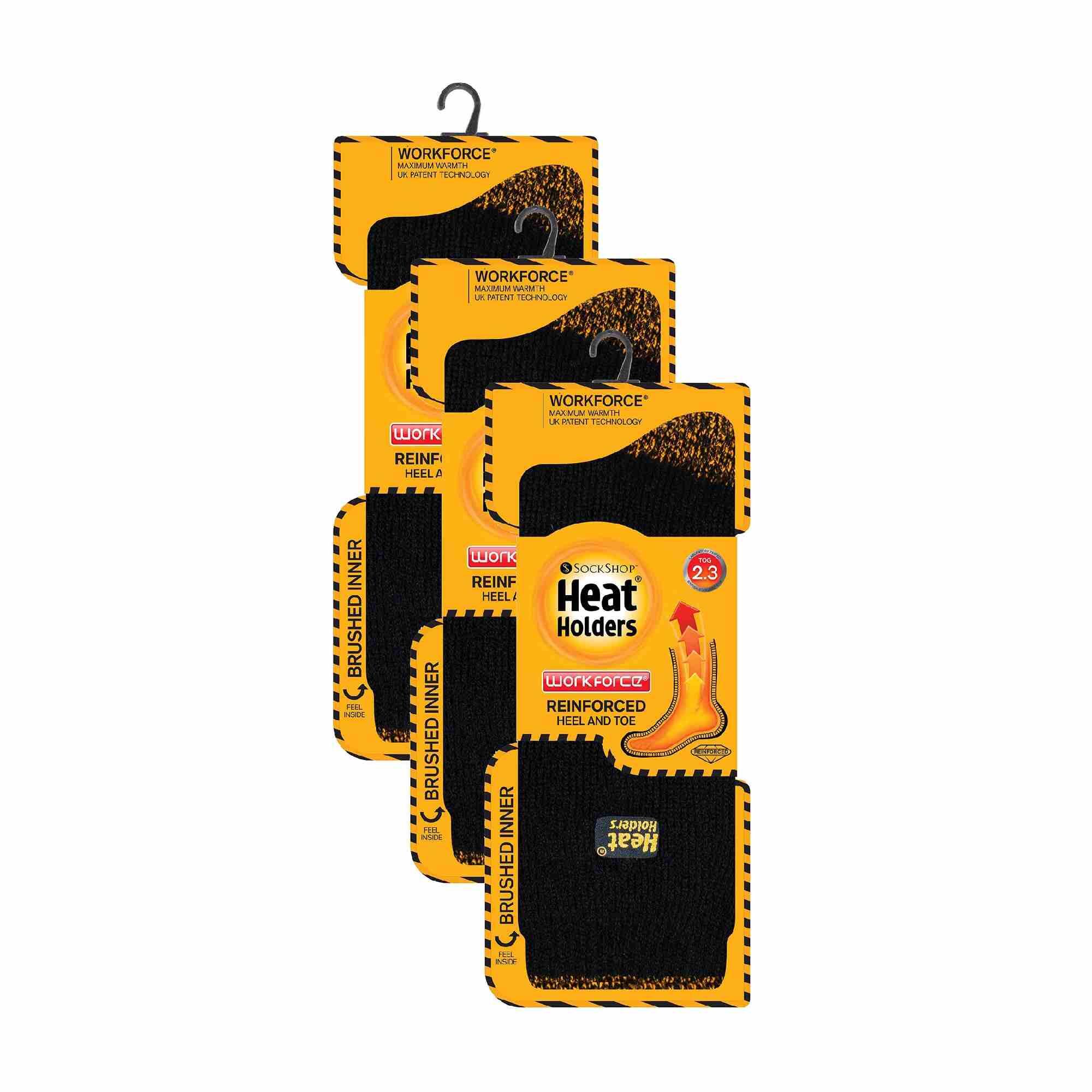 Heat Holders - Calzini Termici da Lavoro Uomo 3 Paia per Stivali 2/6