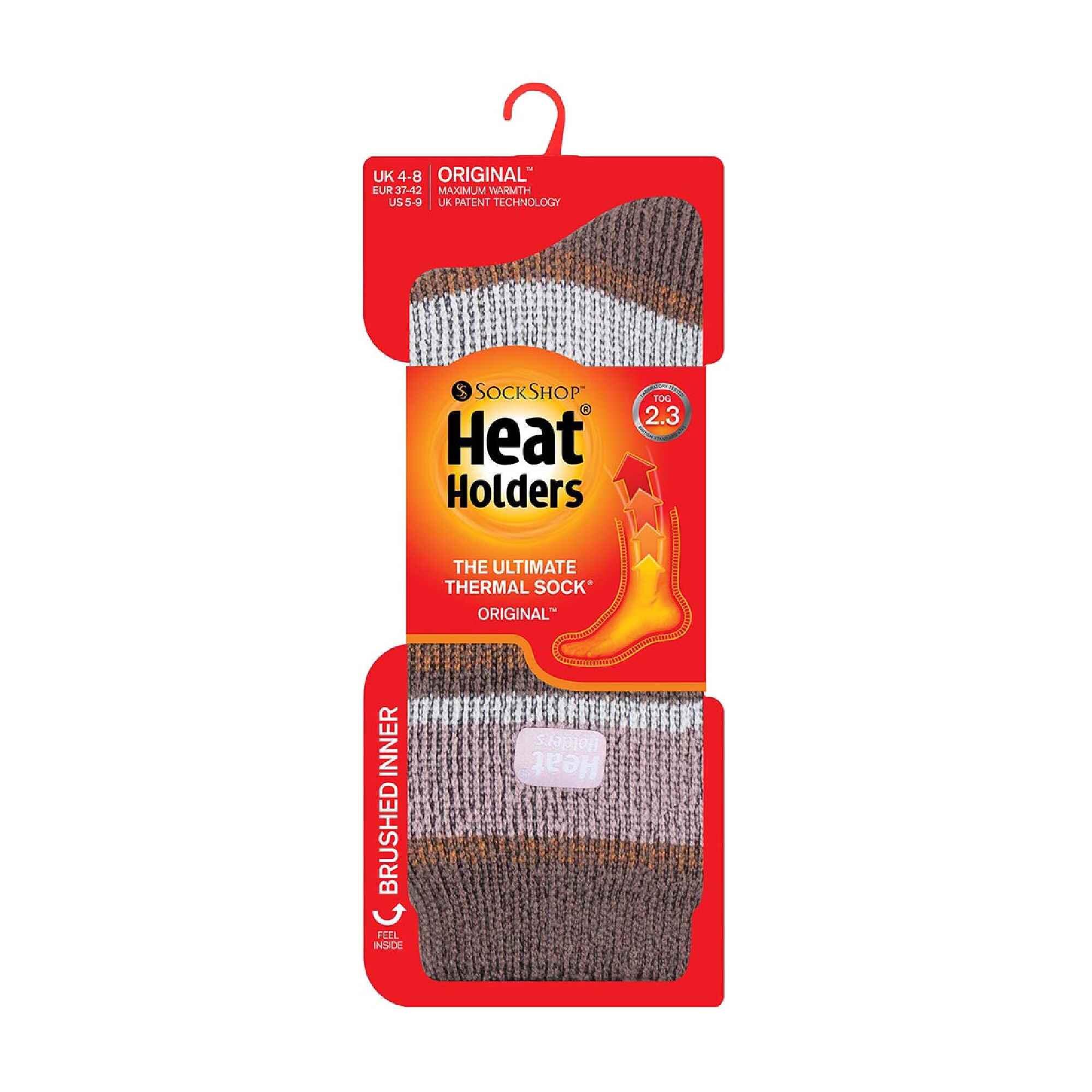 Heat Holders - 1 Paire Chaussettes Thermiques Femmes pour L'Hiver 2/6
