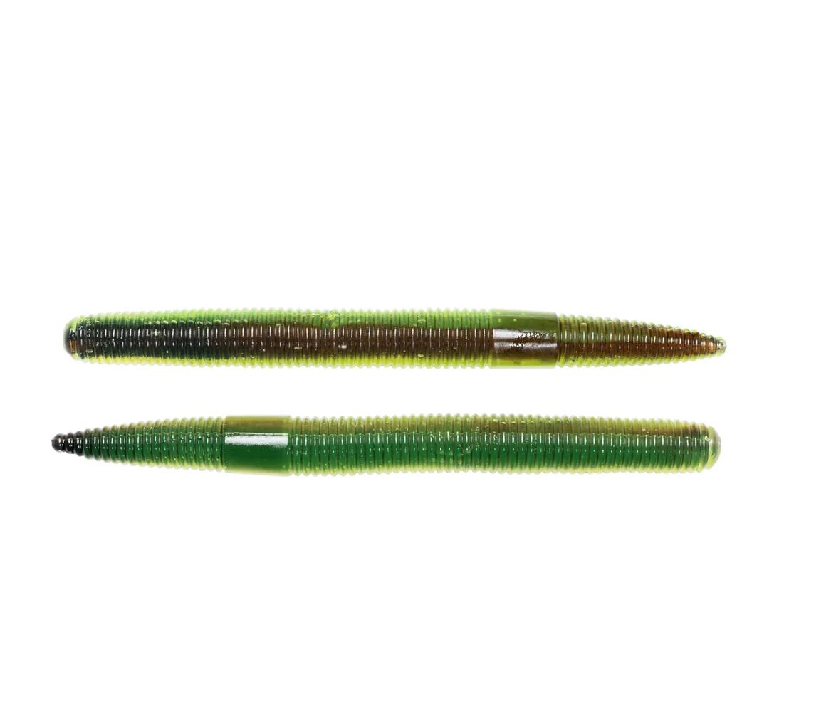 Live Target stick worm 12.5 cm, 12.7 g, brown chart, 8 buc / plic