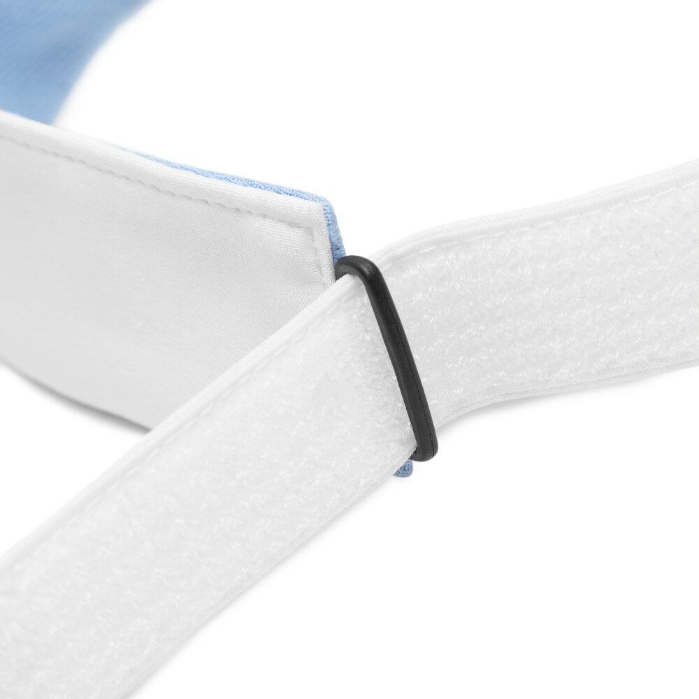 Herren und Damen Tennis -visor GameCup Light Blue Blau 4/6