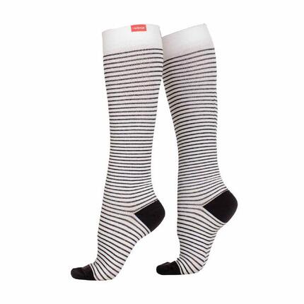 VIM&VIGR - Chaussettes Contention Femme Homme | Coton 30-40 mmhg Bas Compression