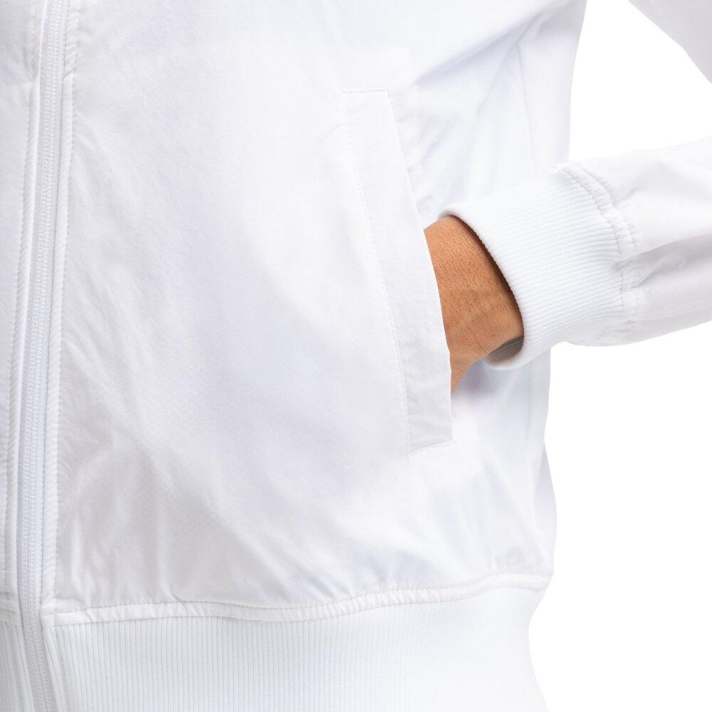 Veste de tennis femme Backhand White Blanc 5/7