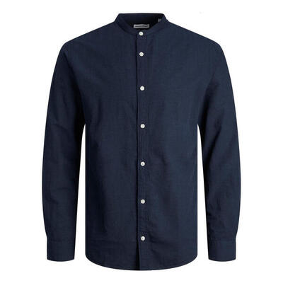 Camicia Jack & Jones Summer Linen Blend navy