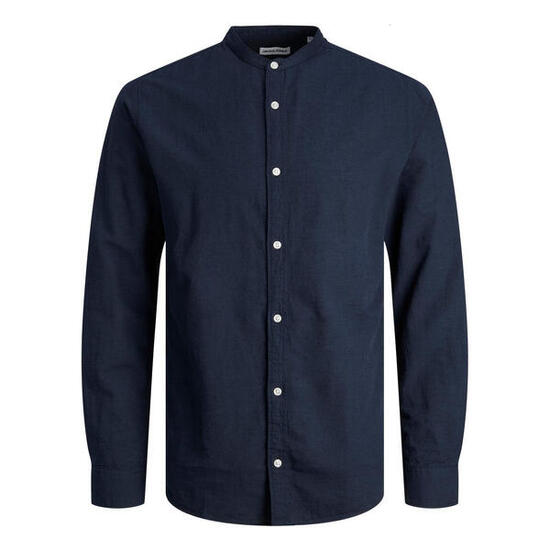 Camicia Jack & Jones Summer Linen Blend navy