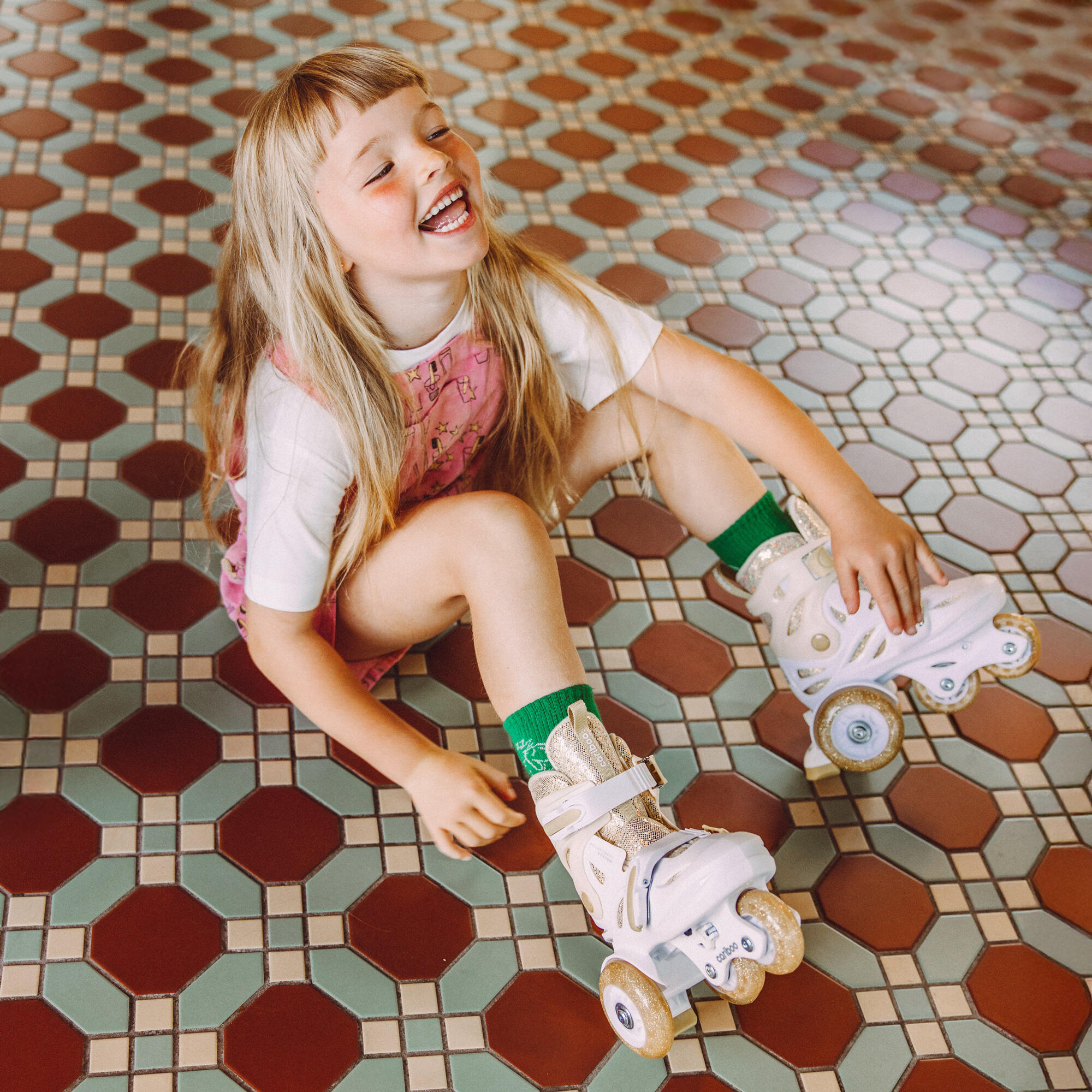 Patins ajustáveis para crianças Cariboo Ballerina 4/7