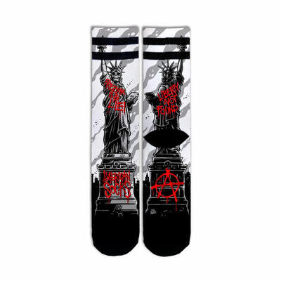 Calze sokken american socks vrijheid is een leugen