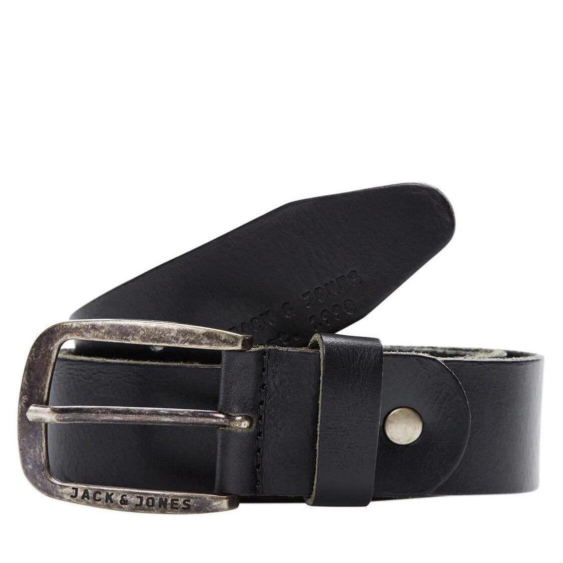 Curea Jack & Jones Paul din piele neagră
