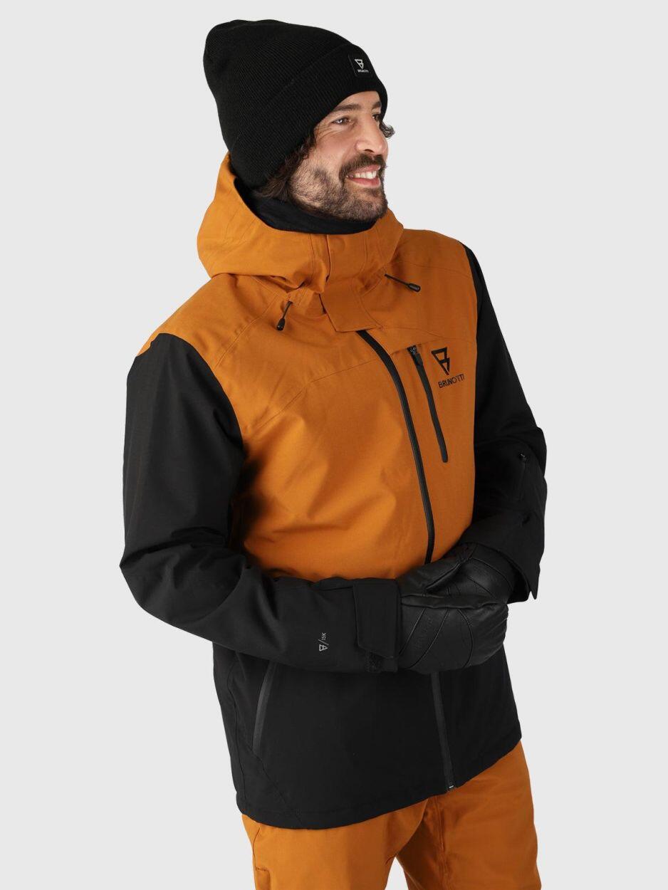 BRUNOTTI BRUNOTTI Skijassen Kense Men Snow Jacket HEREN Tabacco 3/5