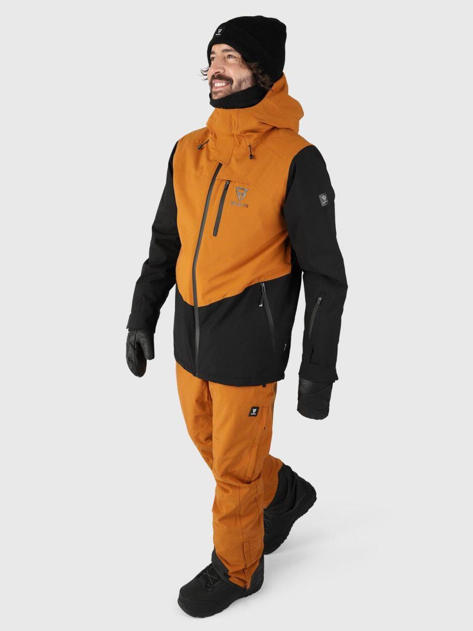 BRUNOTTI BRUNOTTI Skijassen Kense Men Snow Jacket HEREN Tabacco 5/5