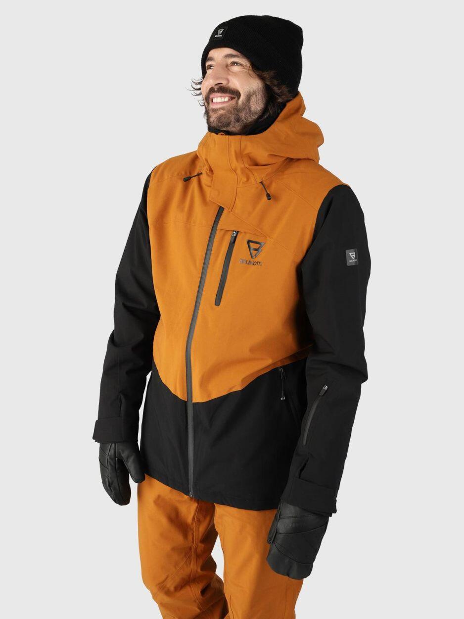 BRUNOTTI BRUNOTTI Skijassen Kense Men Snow Jacket HEREN Tabacco 4/5