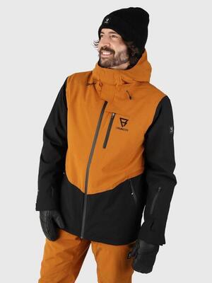 Brunotti brunotti skijassen kense men snow jacket heren tabacco