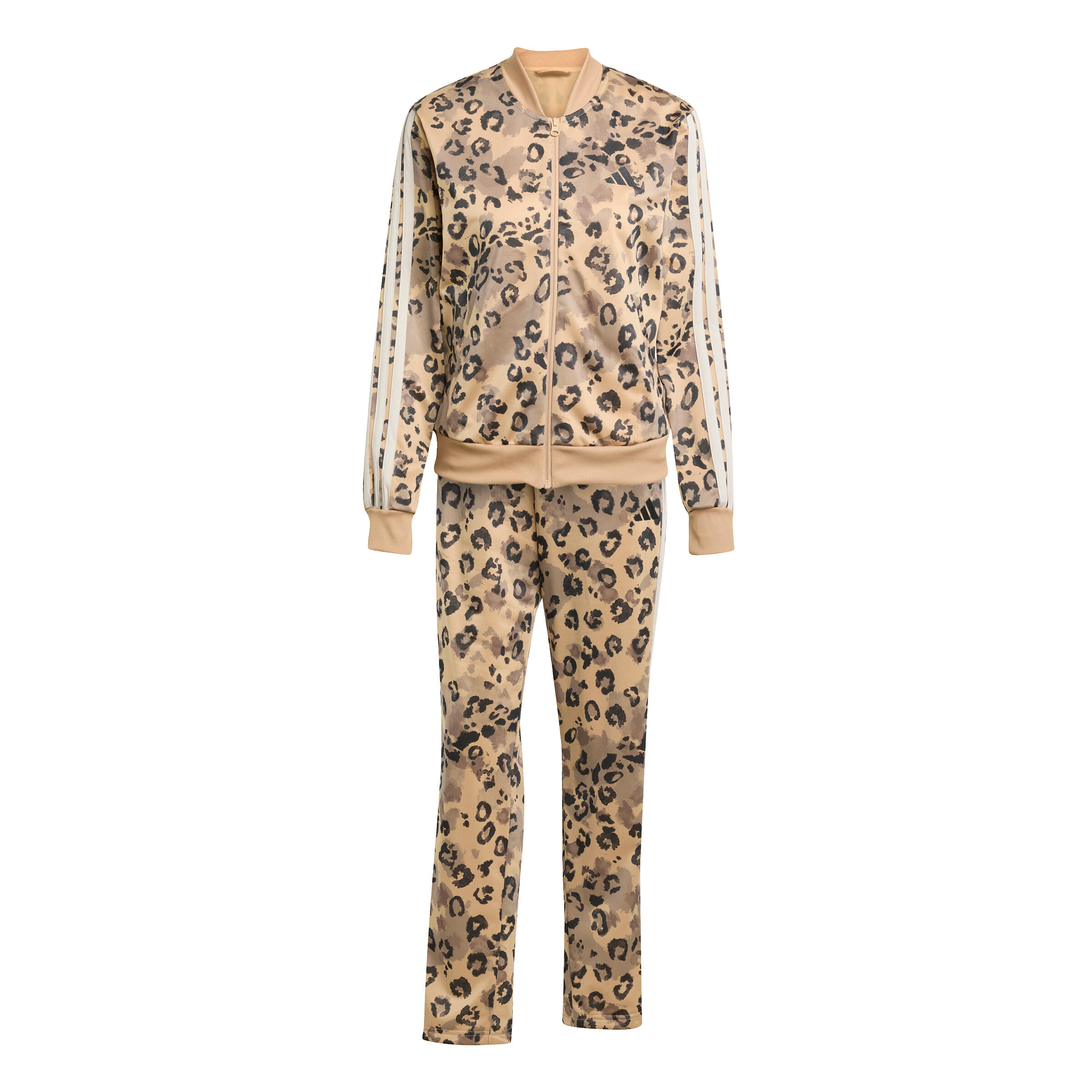 Adidas - Survêtement Femme Adidas Essentials 3-stripes - Survêtement - Beige|marron|noir - S - Decathlon