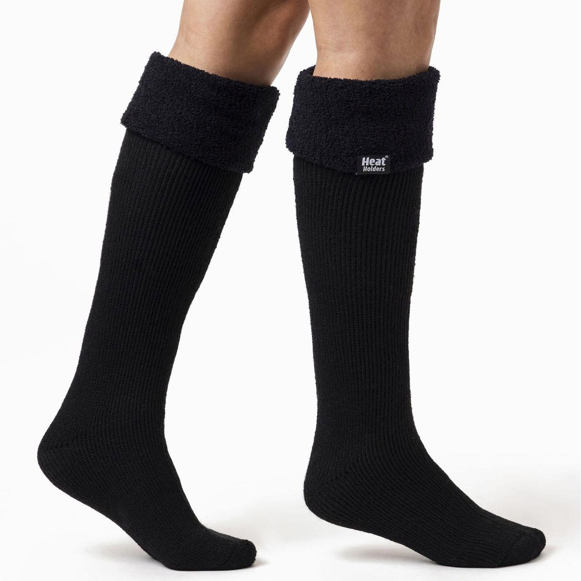 Lot de 2 paires de chaussettes pour bottes Wellington pour femme 4/6