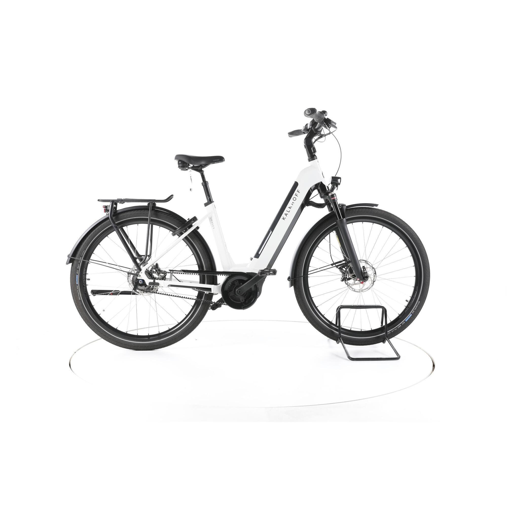 Kalkhoff - Reconditionné - Kalkhoff Image 5.b Advance+ City Vélo Entrée Basse - Très Bon - Vélo Ville - Blanc - 48 Xl - Decathlon