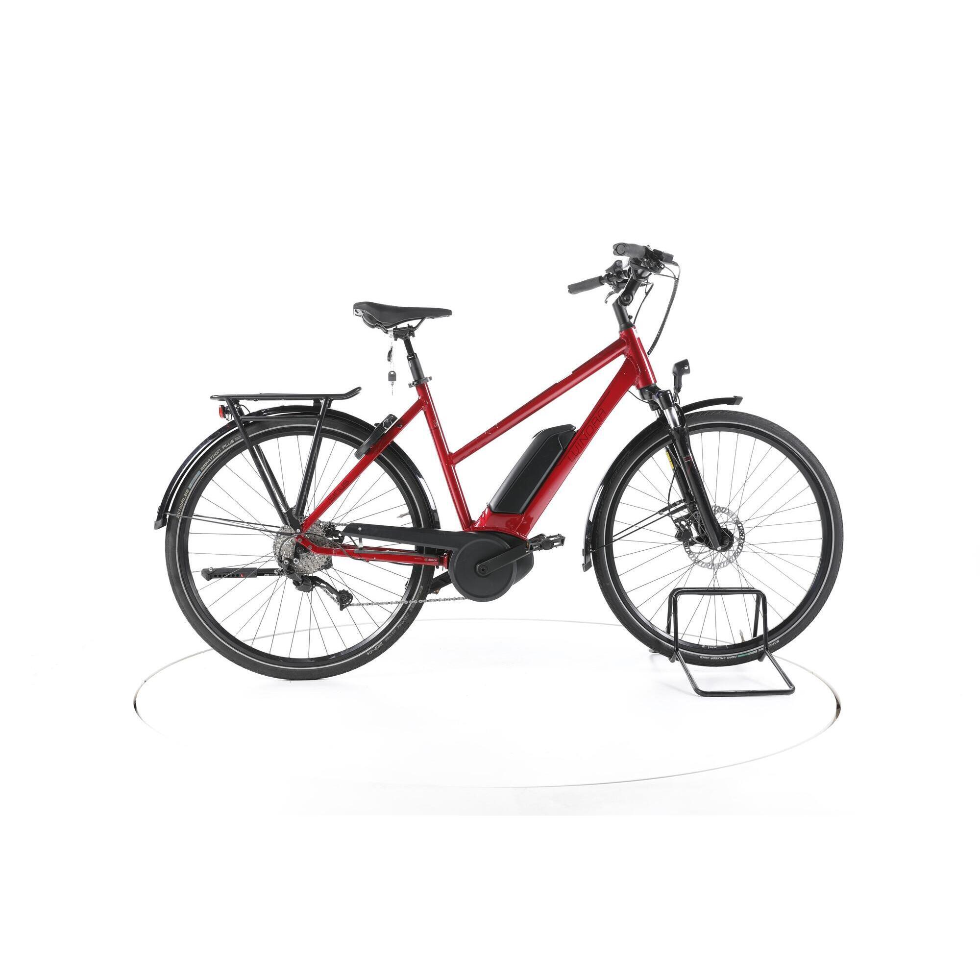 Winora - Reconditionné - Winora Sinus Tria 9 Trekking Vélo Électrique - Très Bon - Vélo Tout Chemin - Rouge - 52 - Decathlon