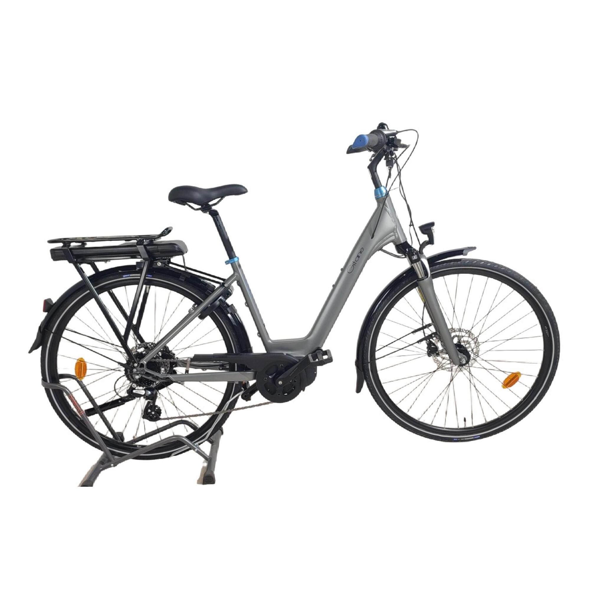 Gitane - Gitane Orgnebikca Vae Reconditionné Xs — 417 Wh, Moteur Central 250 W - Vélo Ville - Gris - 36 Xs - Decathlon