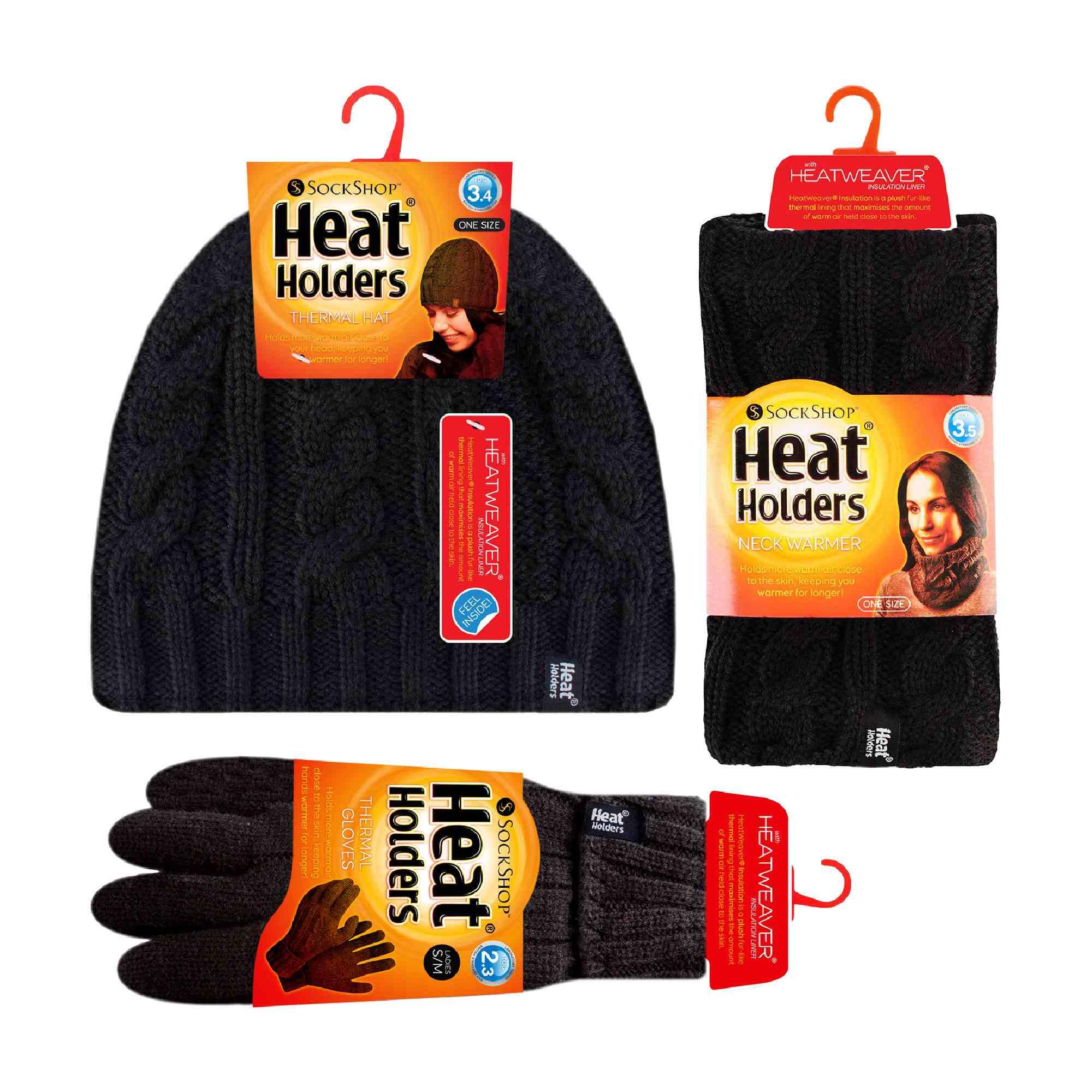 Heat Holders - Donna Guanti Convertitori Scaldacollo e Set Cappelli 2/5