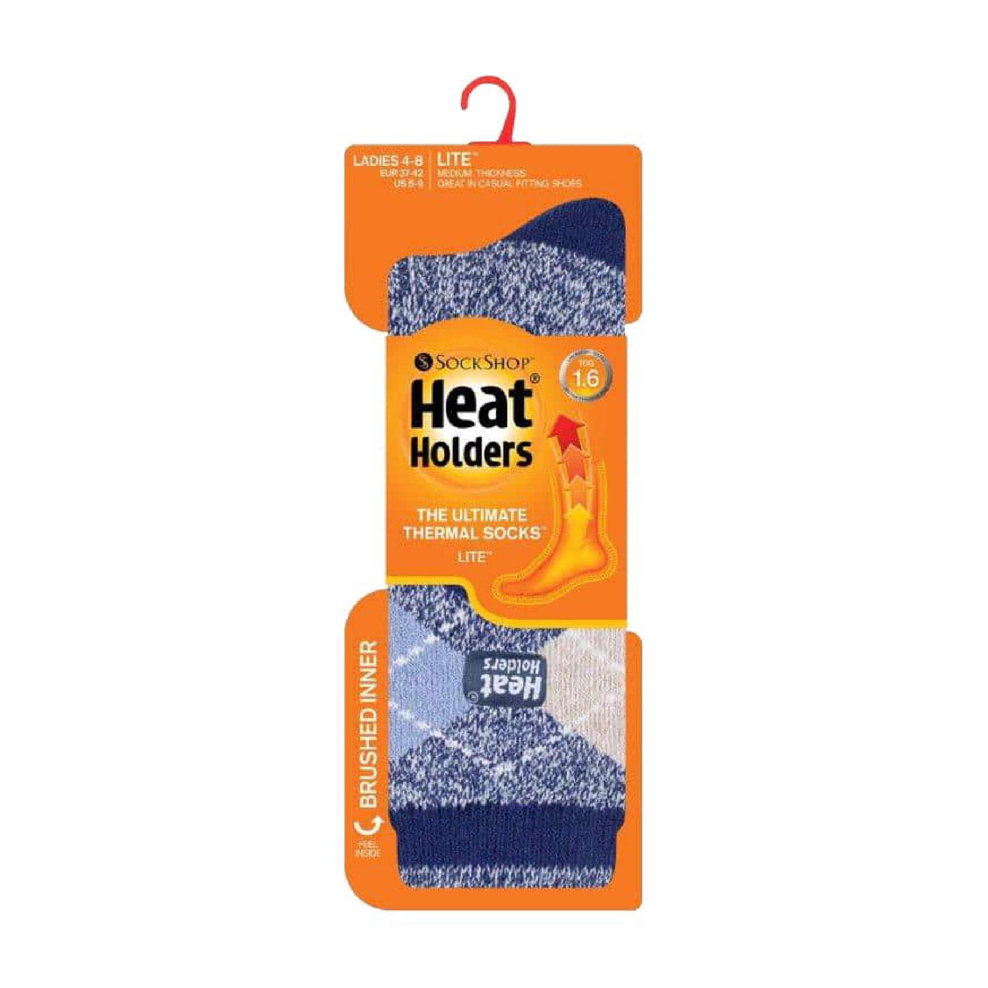 Heat Holders Lite Thermosocken Damen Dünn | Einfarbige Socken Mode für Winter 2/6