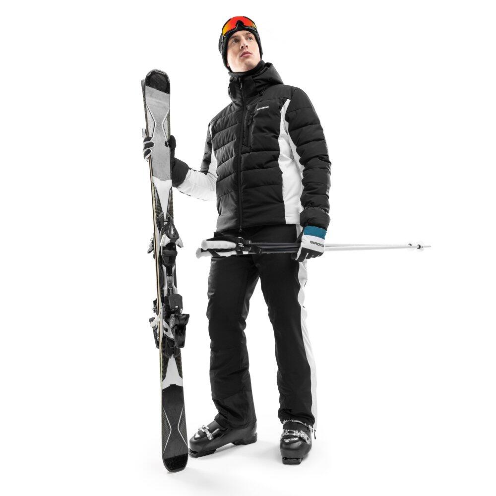 Veste ski homme Sports d'hiver W7 Crans-Montana Noir 3/8