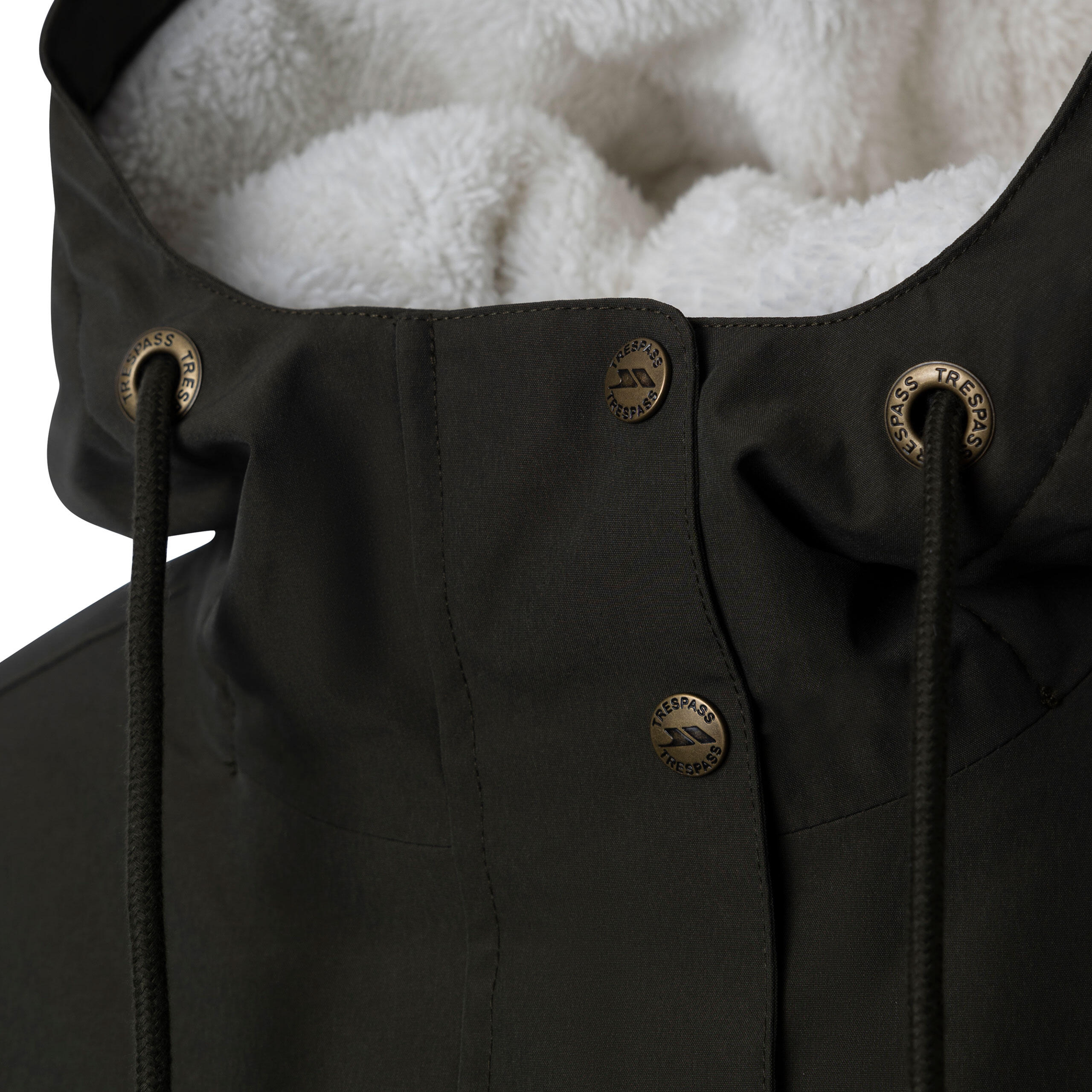 Trespass Vailsom - Veste imperméable Femme Dark Vine 3/5