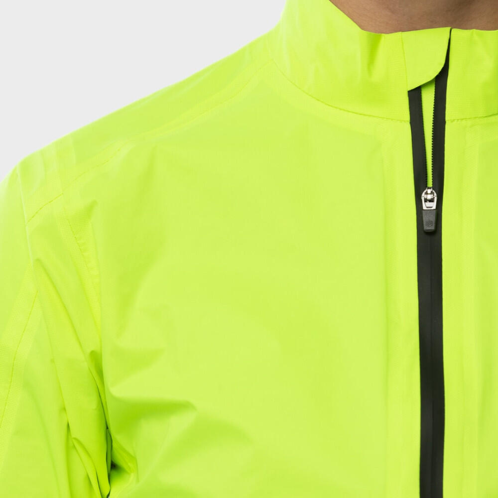 Damen Radsport fahrradregenjacke für J2 Turini Neongelb 5/7