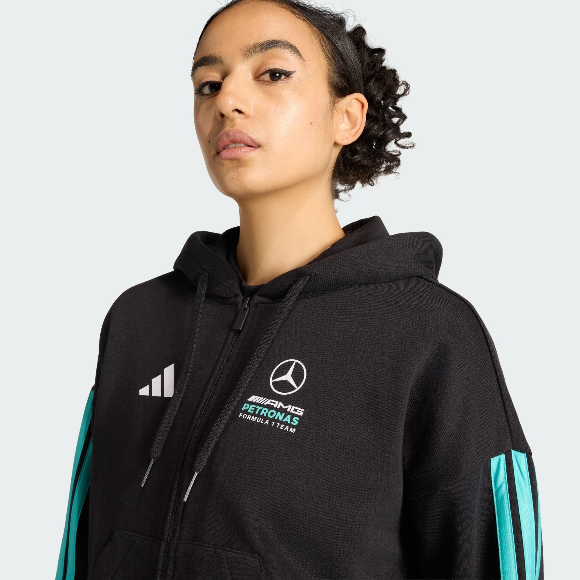 MERCEDES - AMG PETRONAS FORMULA 1 TEAM DNA HOODIE MET LANGE RITSSLUITING 4/6