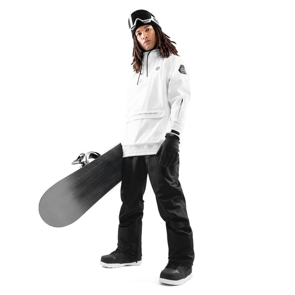 Giacca da snowboard da uomo Sport invernali W3 Antarctica Bianco 3/8