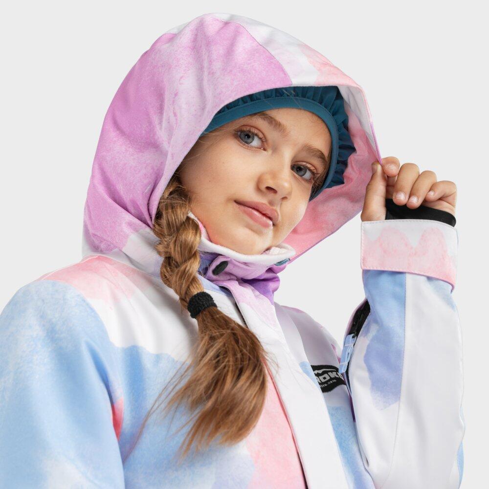 Kinder Wintersport Snowboardjacke für Mädchen KW1-G Dreamy Mehrfarbig 5/7