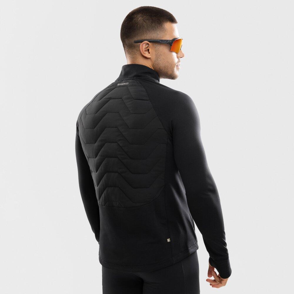 Veste fitness isolante légère homme Elevate Noir 6/7