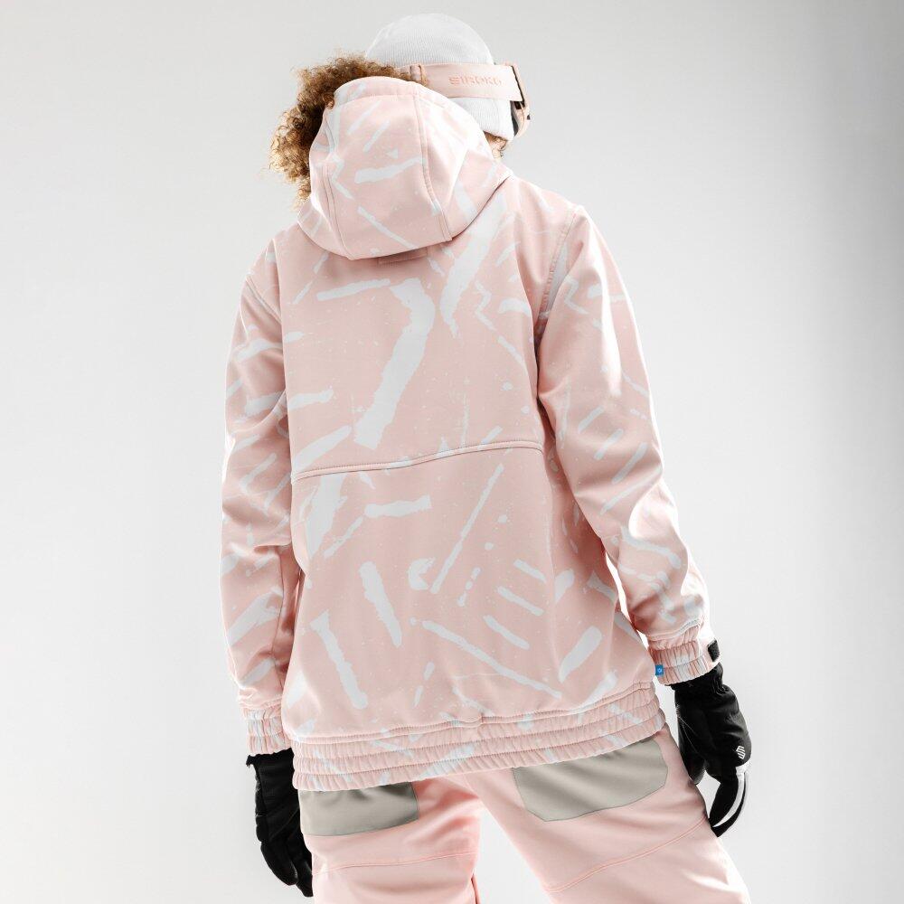 Damen Wintersport snowboardjacke für W1-W Lapland Rosa 6/8