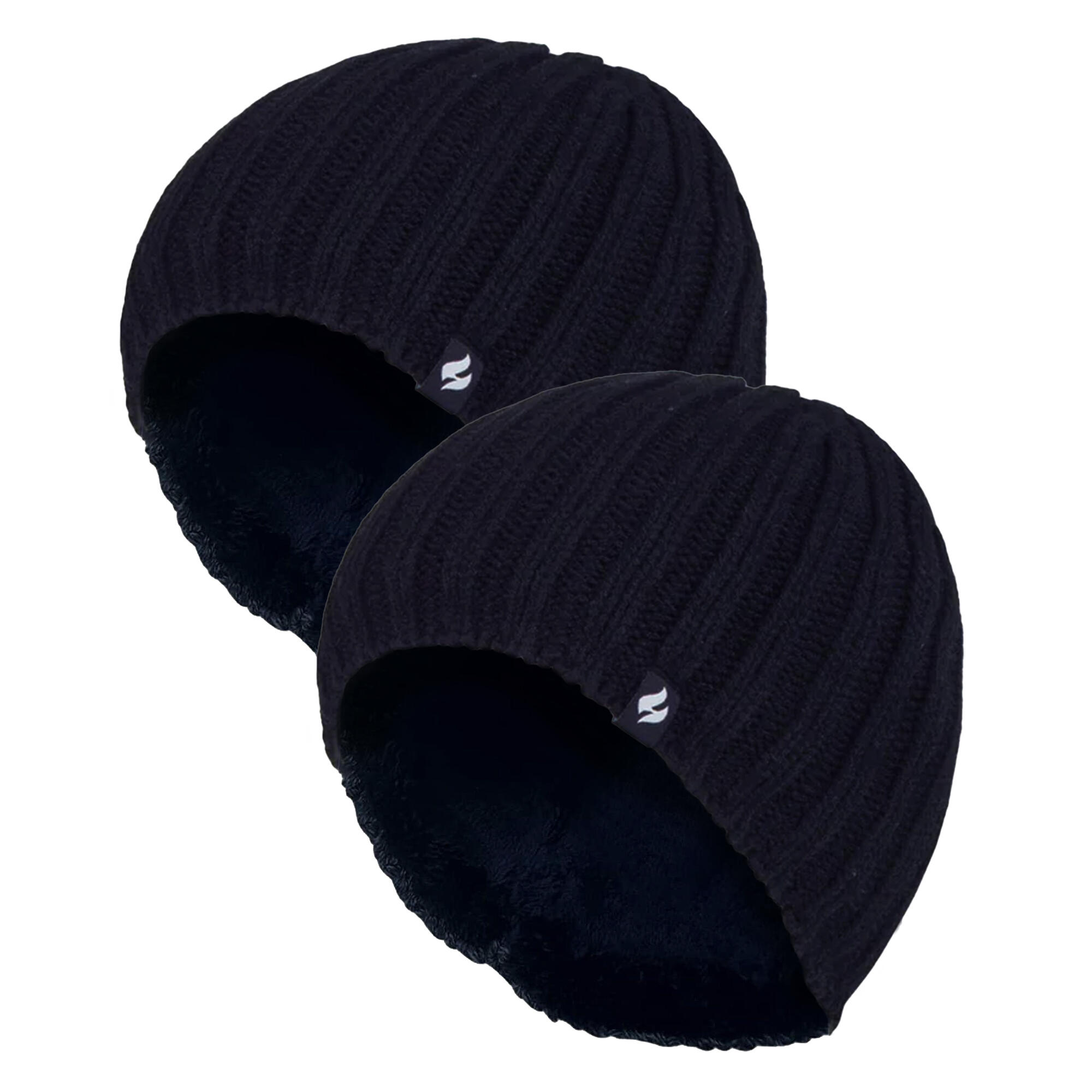 HEAT HOLDERS Heat Holders - Cappello Termico Uomo, 2 PK Maglia Cuffia
