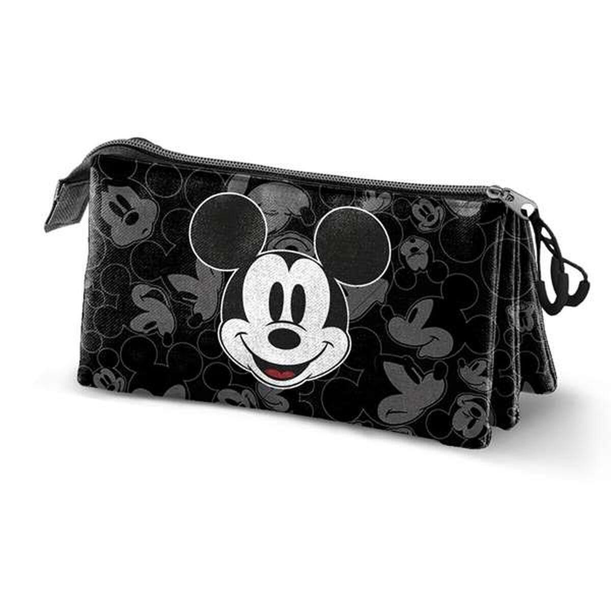 Portatodo Triple DISNEY Negro 3/4