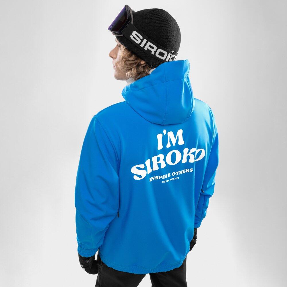 Casaco de snowboard para homem Desportos de inverno W3 Ollie Azul 6/8