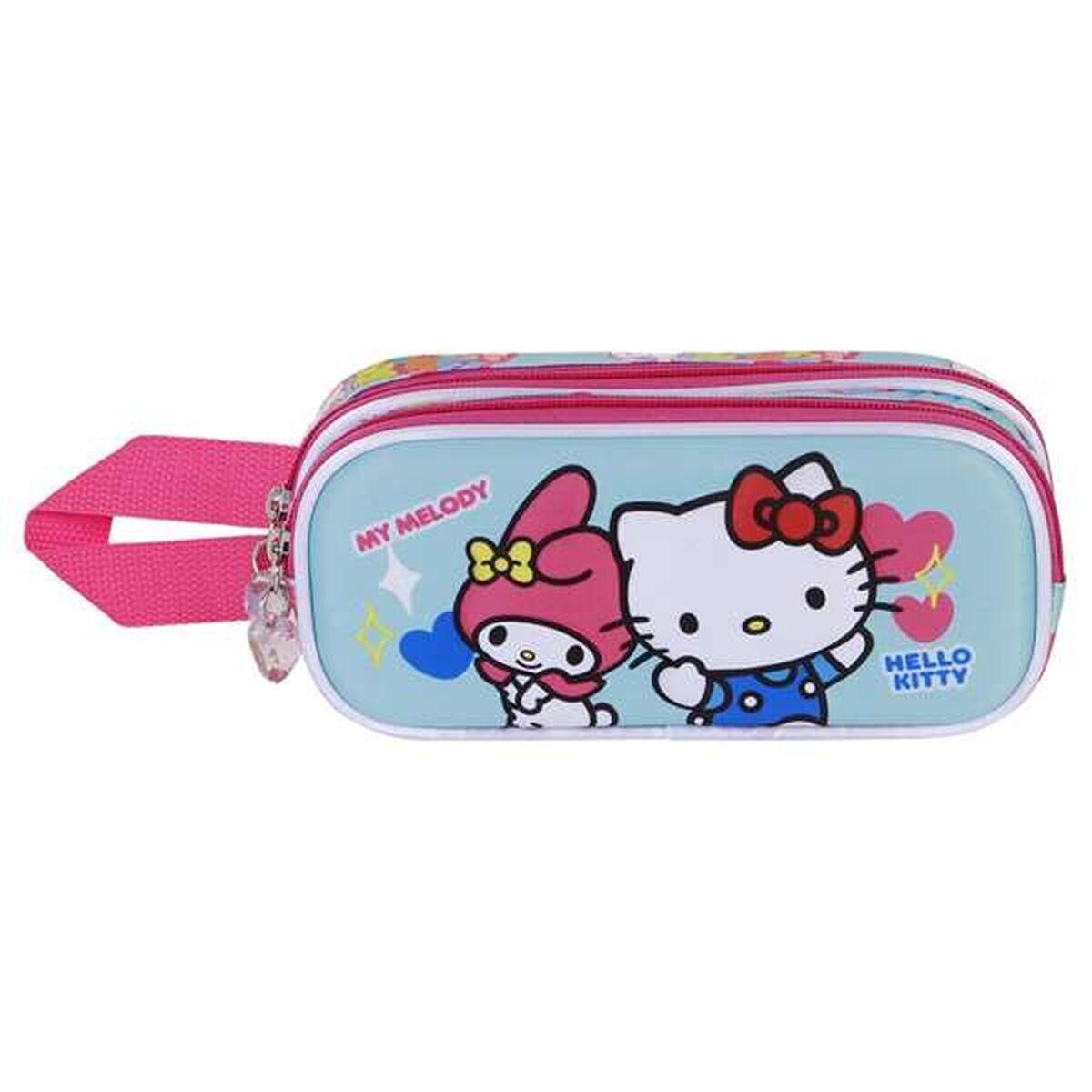 Zweifaches Mehrzweck-Etui HELLO KITTY Bunt 3/4