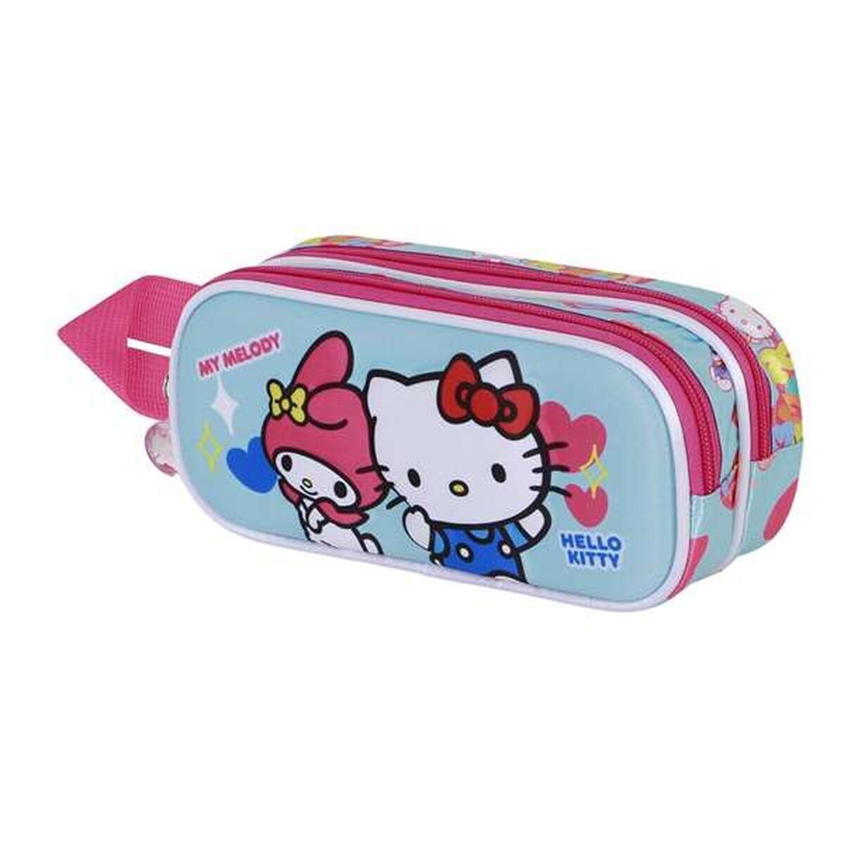Zweifaches Mehrzweck-Etui HELLO KITTY Bunt 2/4