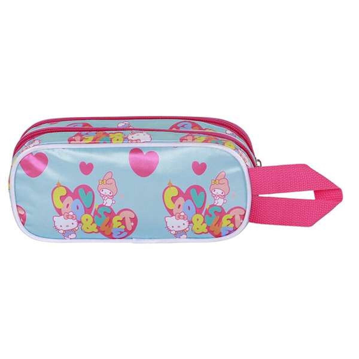 Zweifaches Mehrzweck-Etui HELLO KITTY Bunt 4/4
