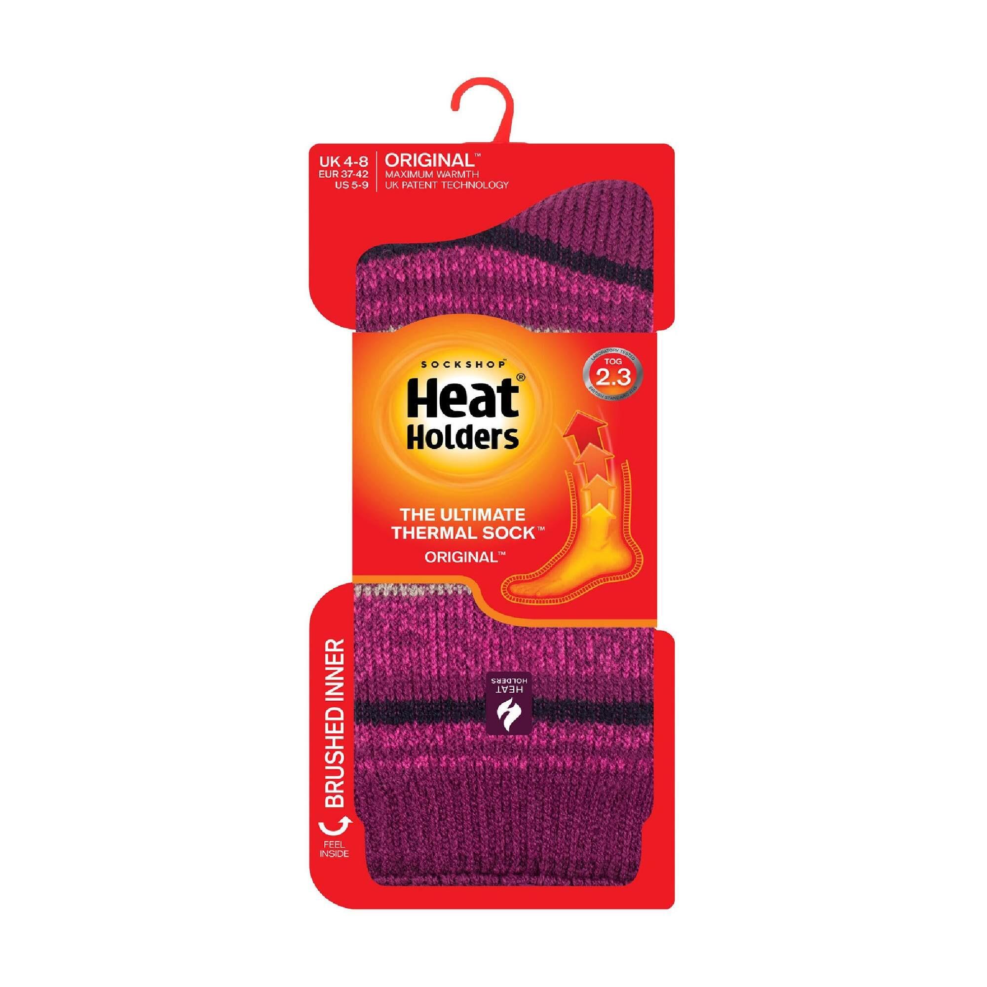 Heat Holders - Damen Warm Innen Fleece Thermo Flauschige Socken für Geschenk 2/6