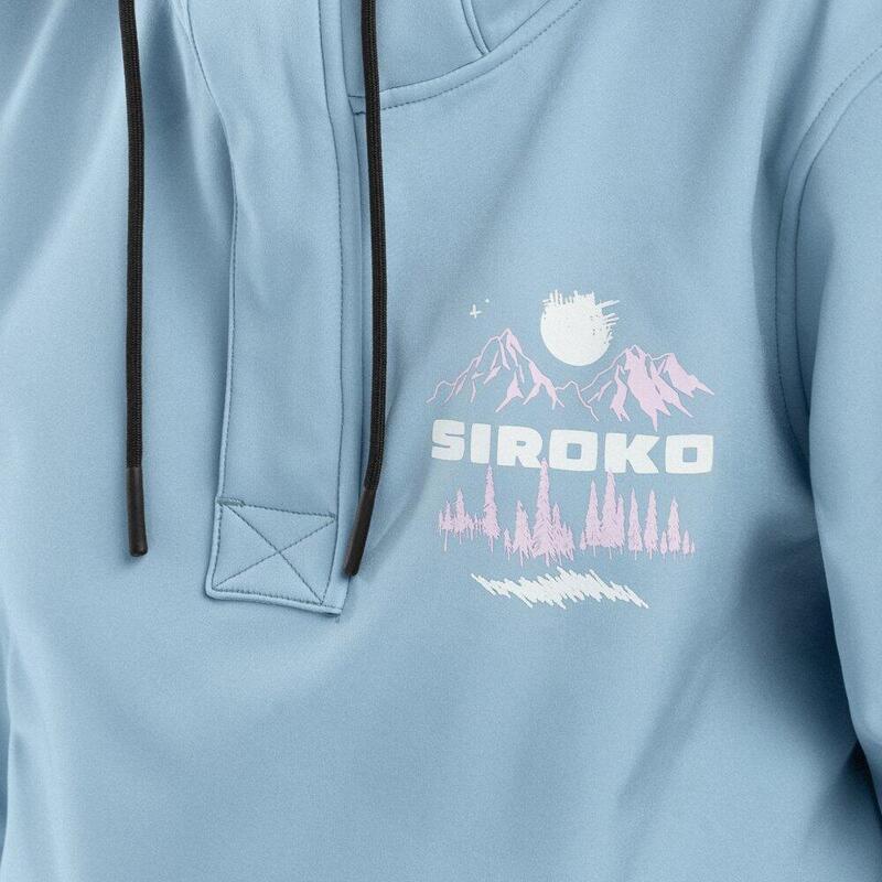 Jacheta de snowboard pentru femei W3-W Prags Albastru