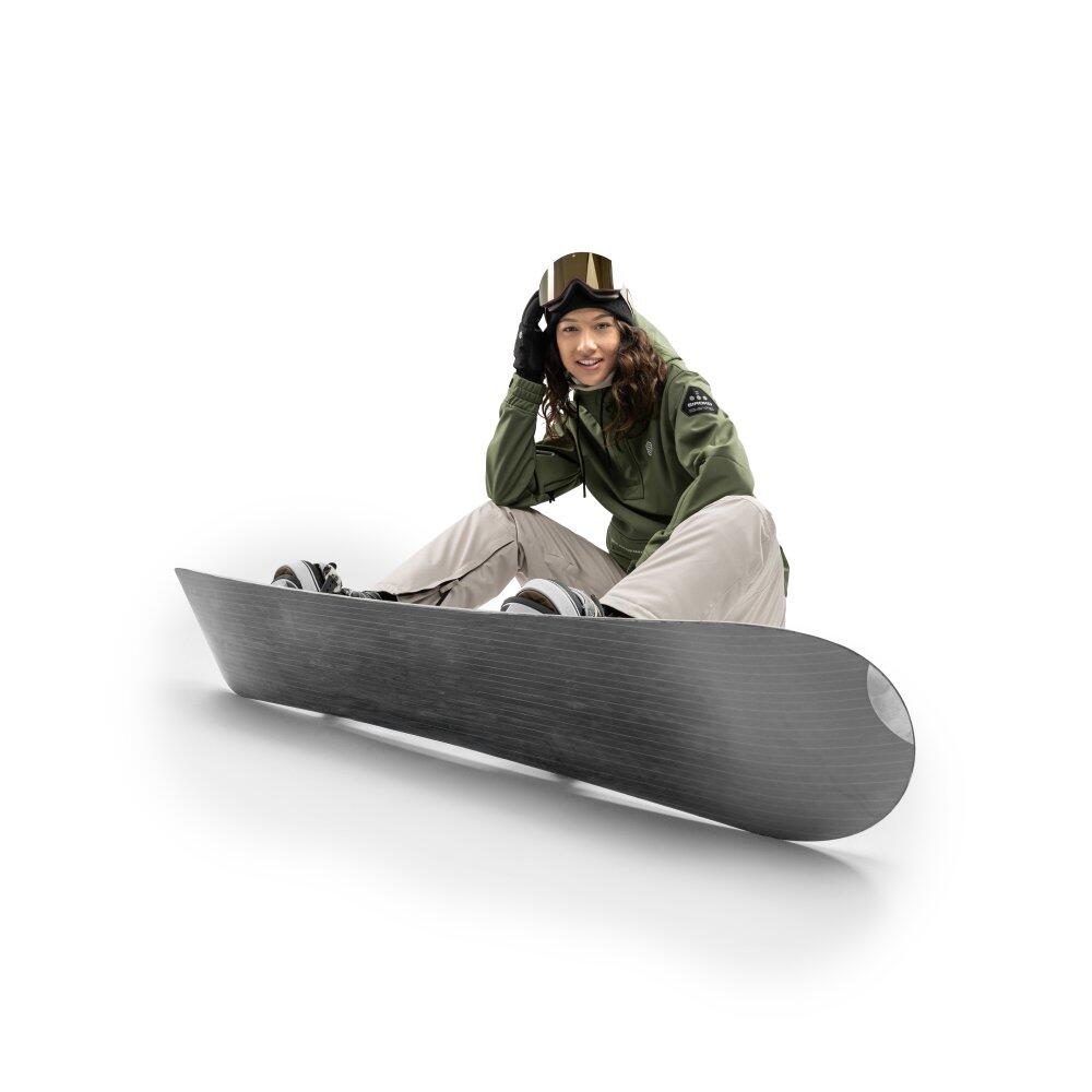 Veste snowboard femme Sports d'hiver W3-W Robson Vert 3/8