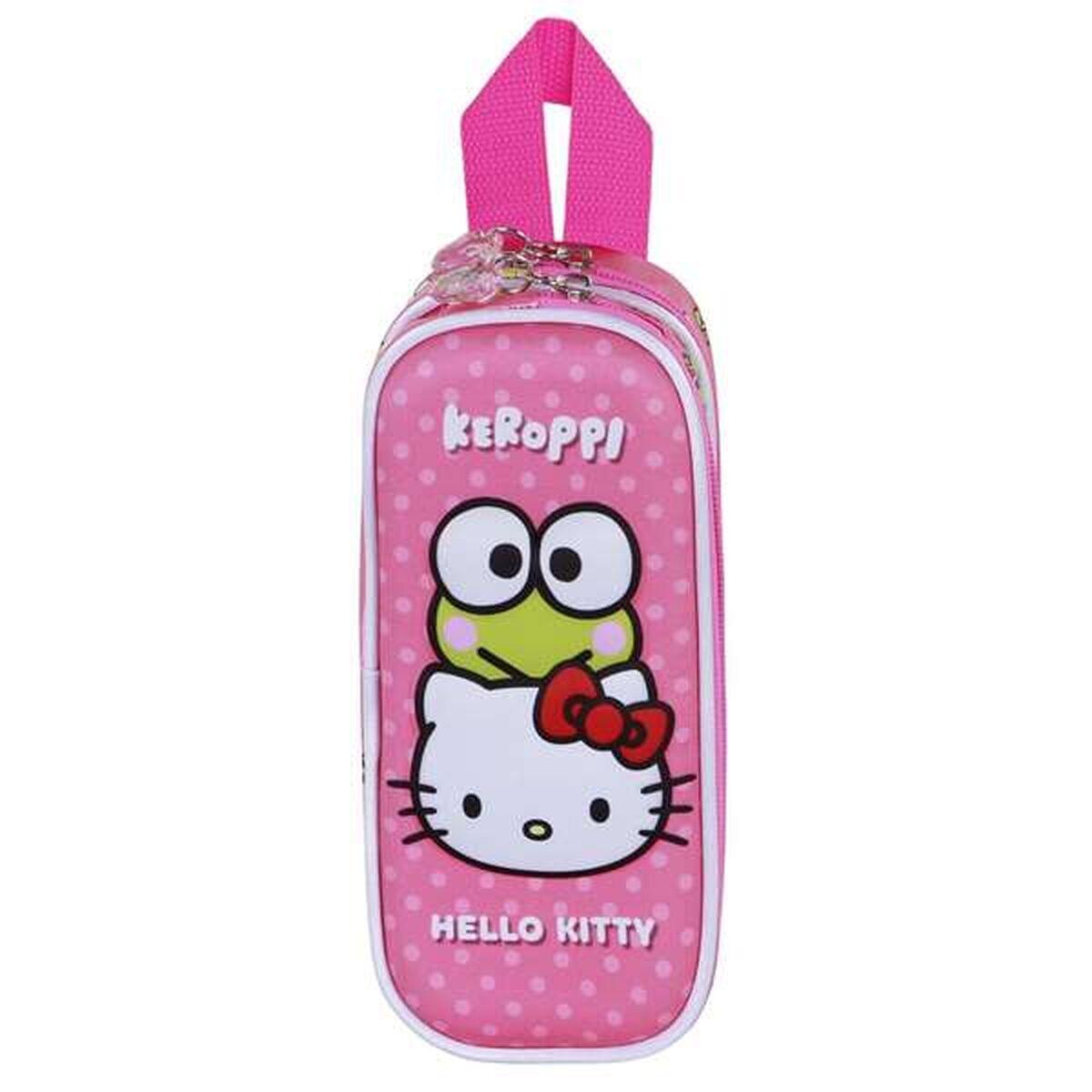 Portatodo Doble HELLO KITTY Rosa 3/4