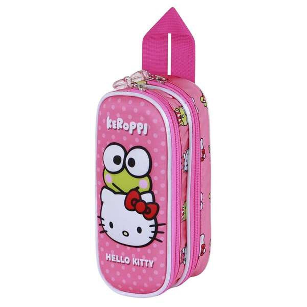 Portatodo Doble HELLO KITTY Rosa 2/4